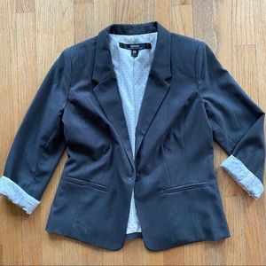 Dark Gray Tailored Blazer
